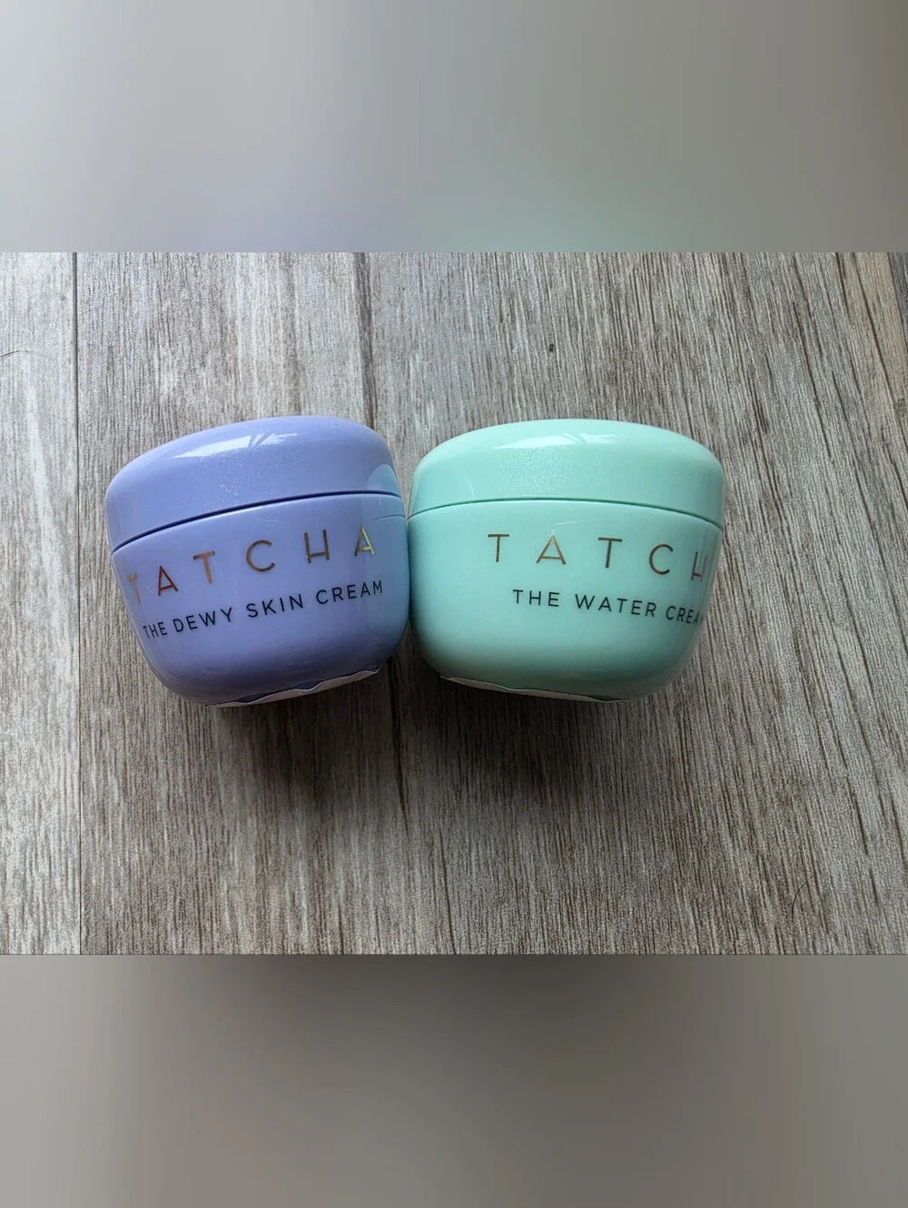 Tatcha The Dewy Skin Cream & Tatcha The Water Cream - 15 Ml Each